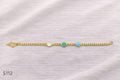 Pulsera Dorada Tipo Van Cleef Dijes FIjos