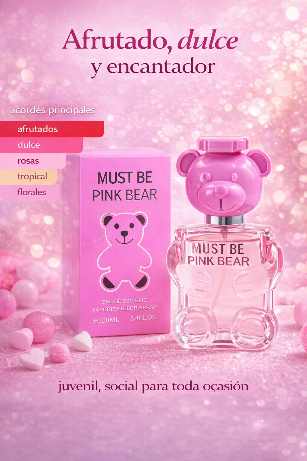 Perfume MUST BE PINK BEAR Fc