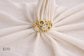 Anillo Oro Laminado Círculos y Flor