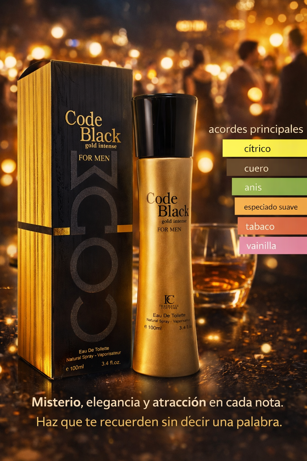 Perfume Code Black Men
