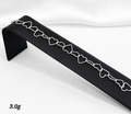 Pulsera Plata Eslabones Corazon